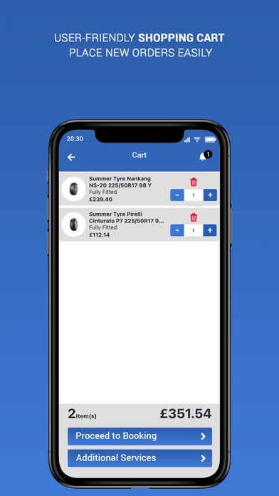 Faversham Tyres Screenshot