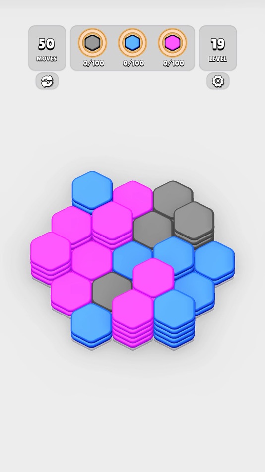 #5. HexaBlast Puzzle - Sort Colors (iOS) 由: Voodoo
