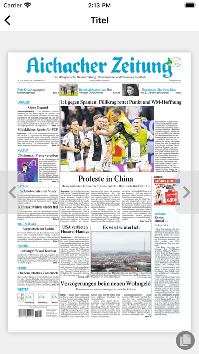 AZ-ePaper Screenshot
