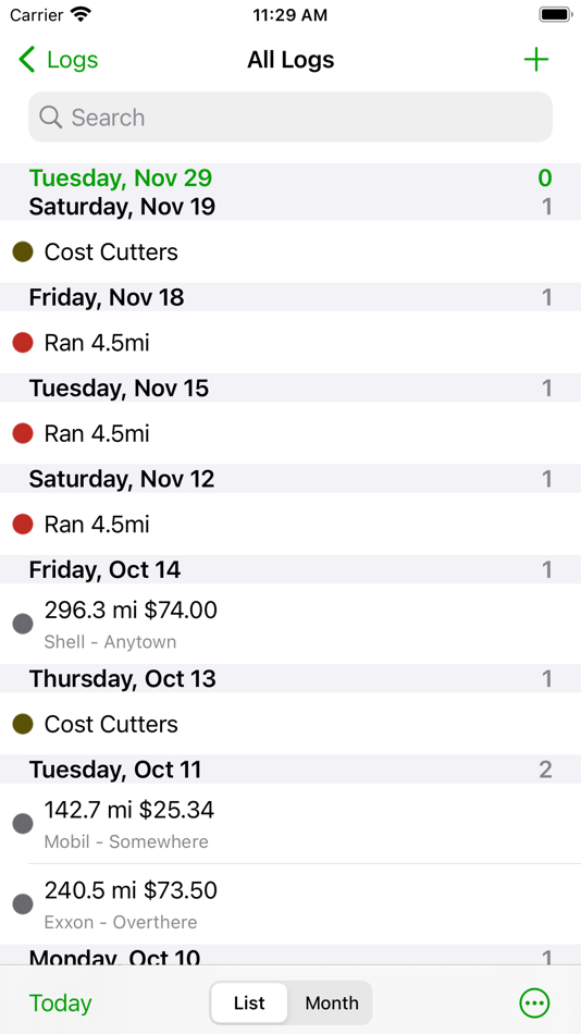 #3. iLogger (iOS) By: Rick Maddy