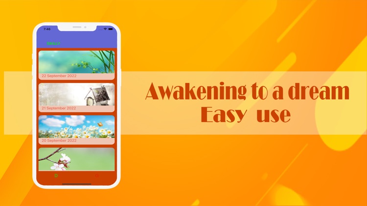 Awakening to a dream