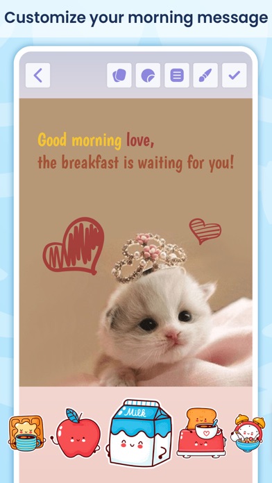 Good Morning Greeting Messages Screenshot