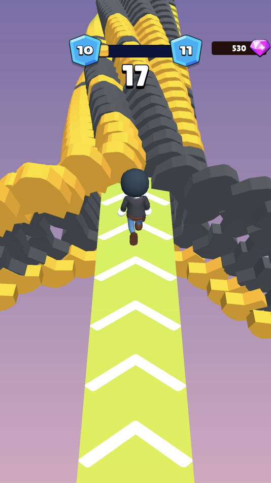 #3. Stack Man Speed Subway Fun Run (iOS) Podle: Iosif Yuzhniy