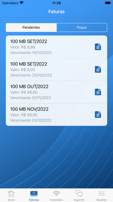 FIBRANET Screenshot