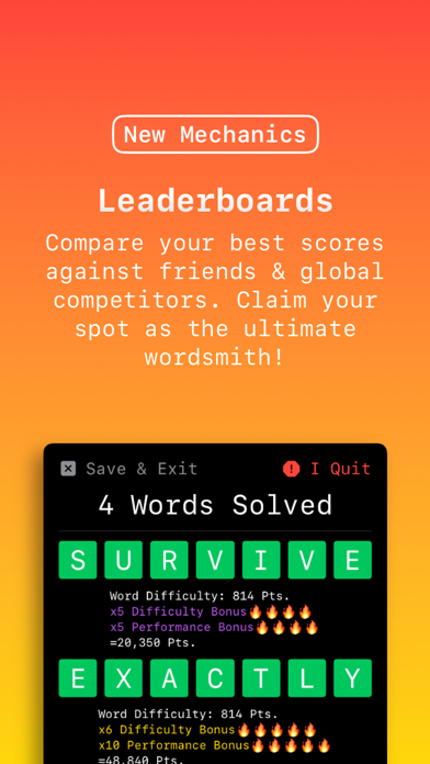 LOSER - A Word Game Screenshot