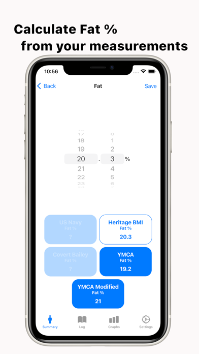 Body Size Screenshot