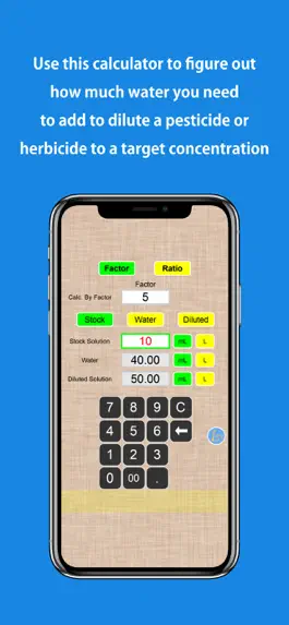 Game screenshot Simple Dilution Calculator mod apk