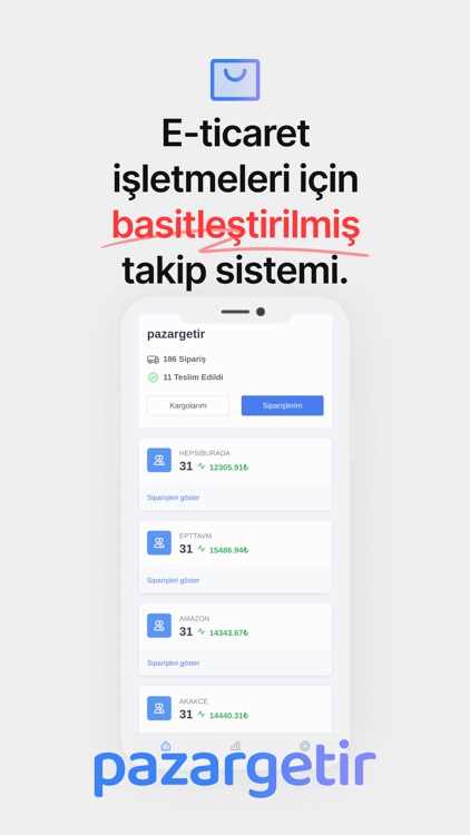 E-Ticaret - pazargetir