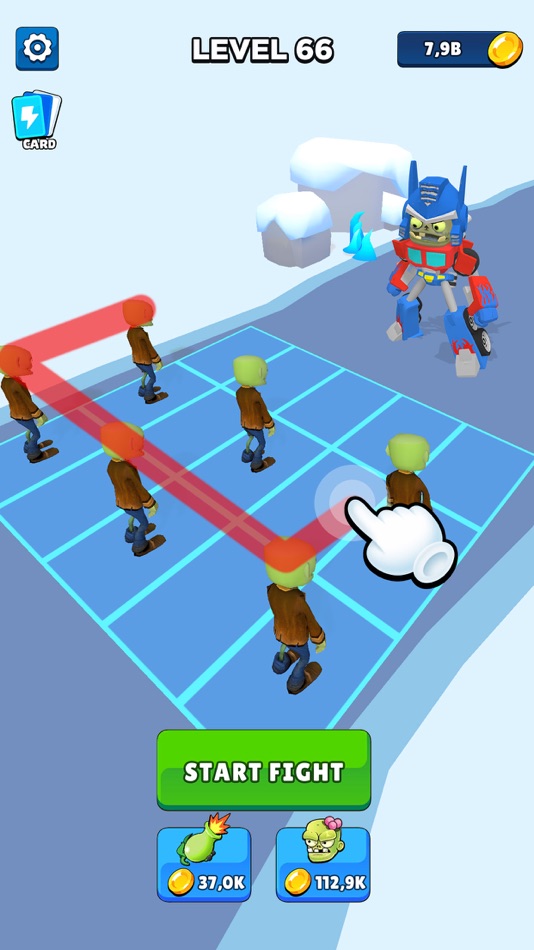 #1. Merge Master: Idle Zombie War (iOS) 由: ICEBEAR., JSC