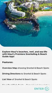 maui snorkeling guide iphone screenshot 2