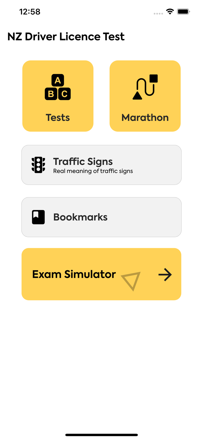 NZ Driver Licence Test Exam