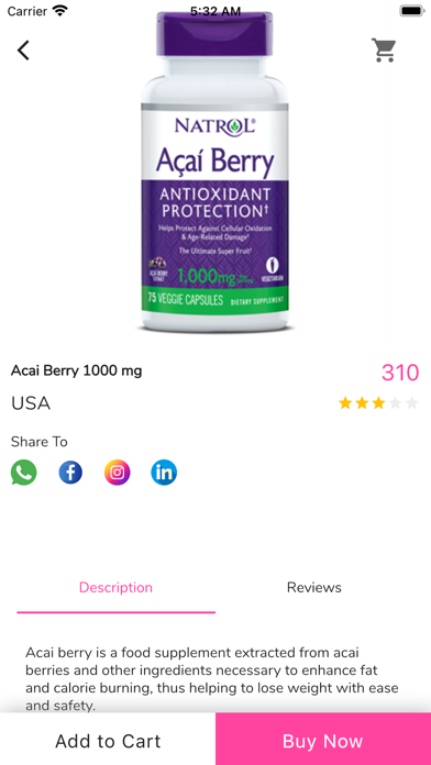 VitaZone Vitamins & supplement Screenshot