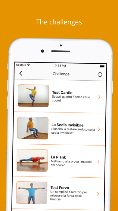 Fitness da Scrivania Screenshot