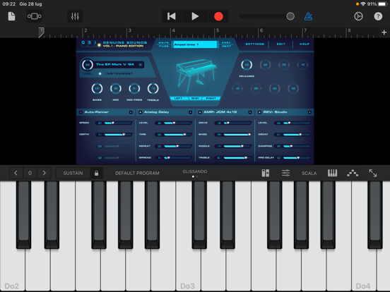 GenuineSounds Vol. I iPad screenshot 8 - Music app