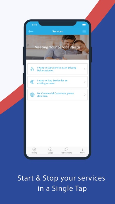 Delta e-Account Screenshot