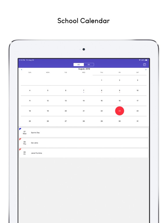App screenshot