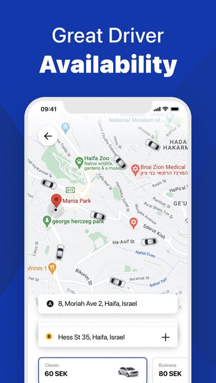 מי פנוי: Order Taxi Israel