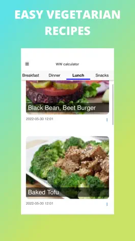 Game screenshot Easy Vegetarian Recipes App mod apk