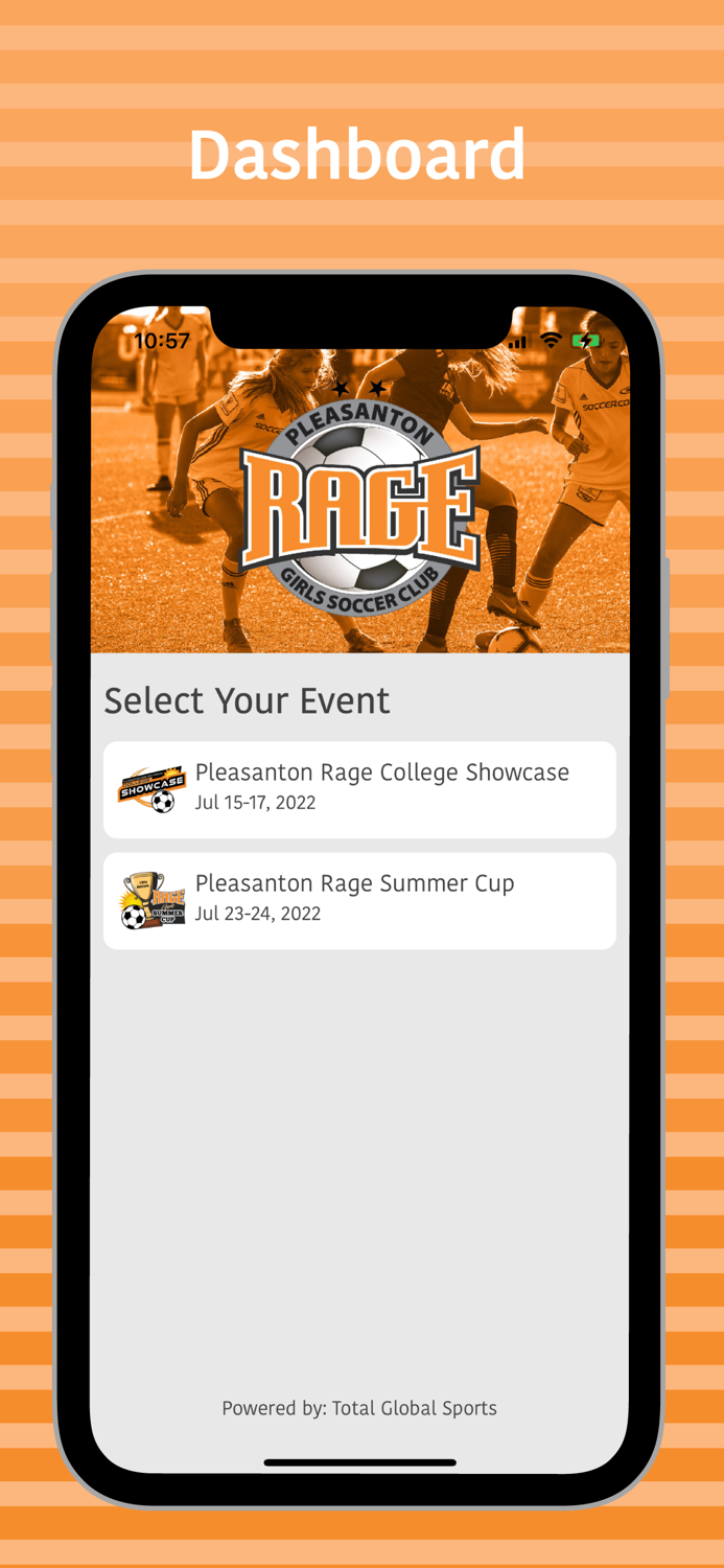 Pleasanton Rage Tournaments