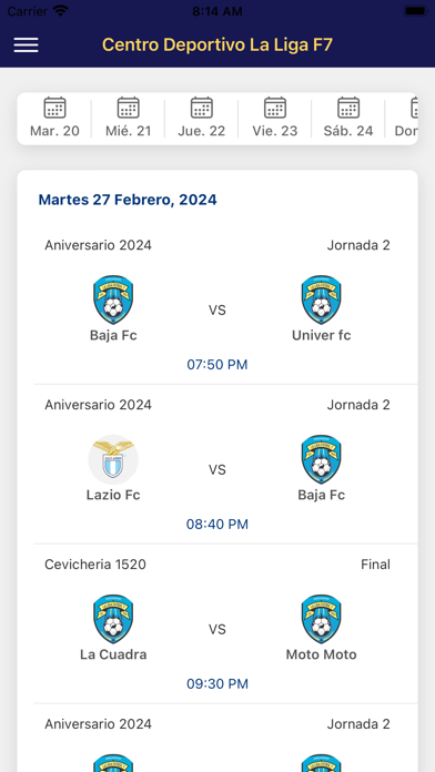 Centro Deportivo La Liga F7 Screenshot