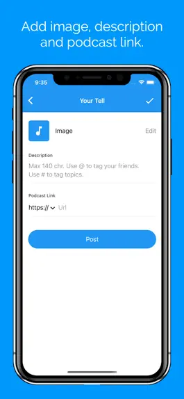 Game screenshot Tellme Podcast apk