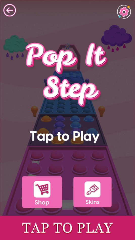 #1. Pop It Step Runner Finger Race (iOS) By: KUNHAR GAMES LTD