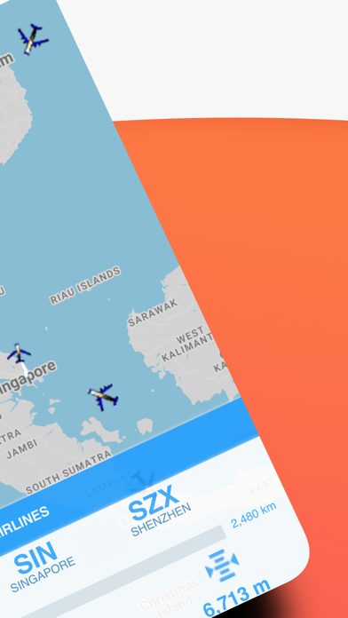 SIA: Singapore Airlines Radar Screenshot