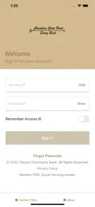 Chambers State Bank Mobile screenshot #2 for iPhone