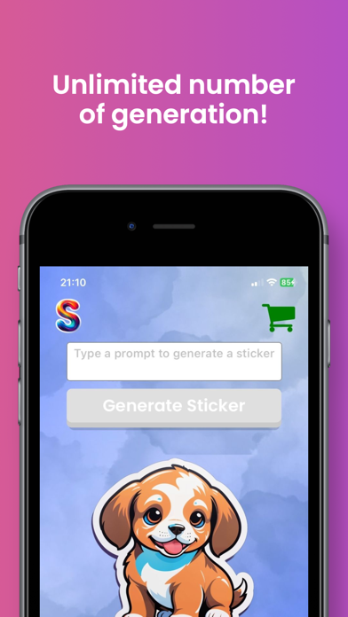Sticker Maker: AI Based Screenshot