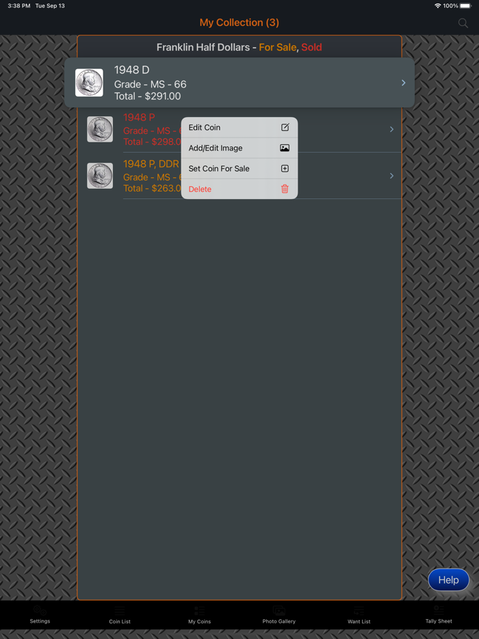 Franklin Half Collection