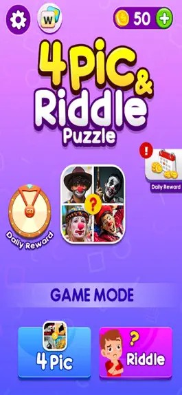 Game screenshot Riddle Puzzle & 4 Pics 1 Word mod apk