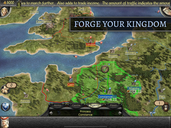 Total War: MEDIEVAL II iPad app afbeelding 3