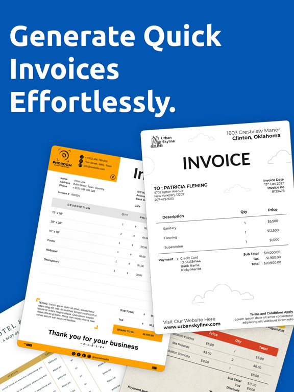 Invoice － The Estimate Makerのおすすめ画像1
