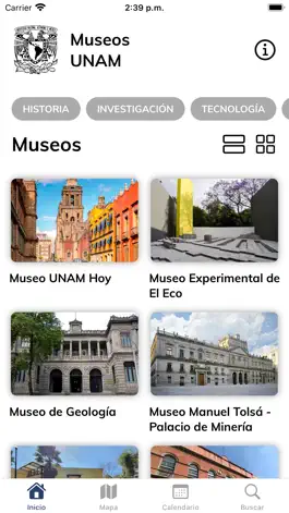 Game screenshot Museos UNAM mod apk