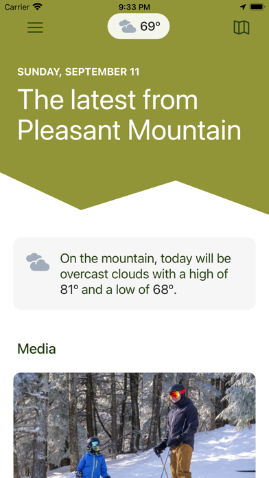 Pleasant Mountain Screenshot