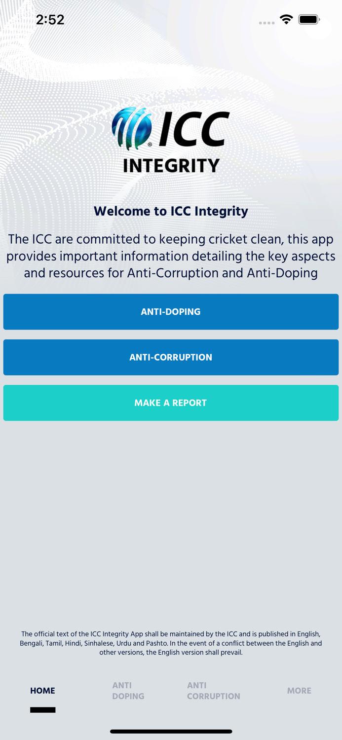ICC Integrity
