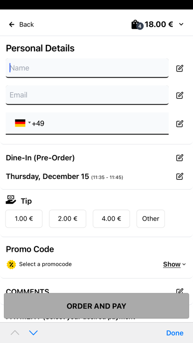 Restaurant Maharani Nuremberg Screenshot