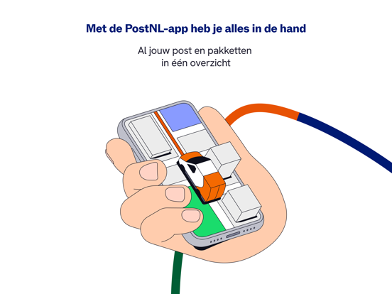 PostNL iPad app afbeelding 1