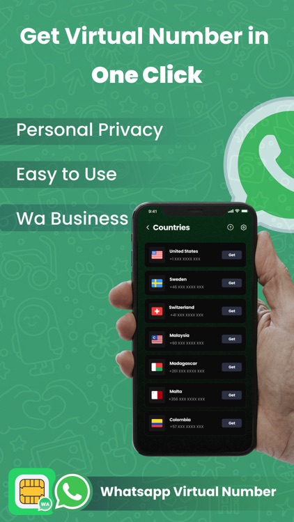 Virtual Number for WA