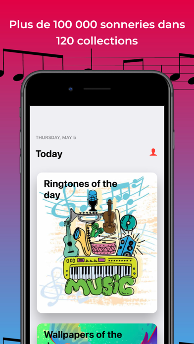 Screenshot #1 pour Phoneky - Ringtones for iPhone