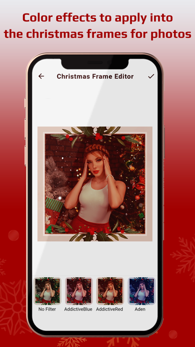 Christmas Photo Fram Editor Screenshot