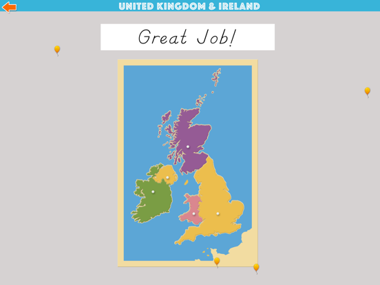United Kingdom (UK) & Ireland iPad screenshot