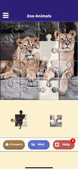 Game screenshot Zoo Animals Puzzle apk