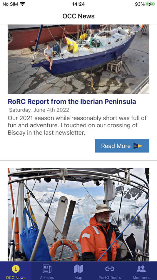 #3. OCC App (iOS) By: Ocean Cruising Club Ltd