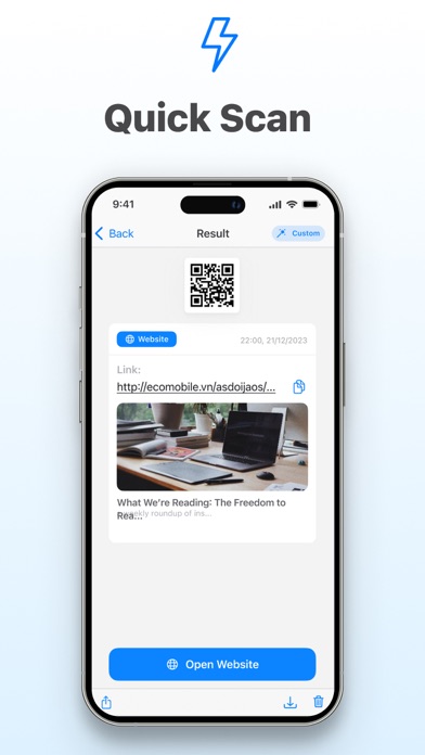 QR Reader, Barcode Scanner Screenshot