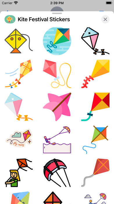 Kite Festival - 2023 Stickers Screenshot
