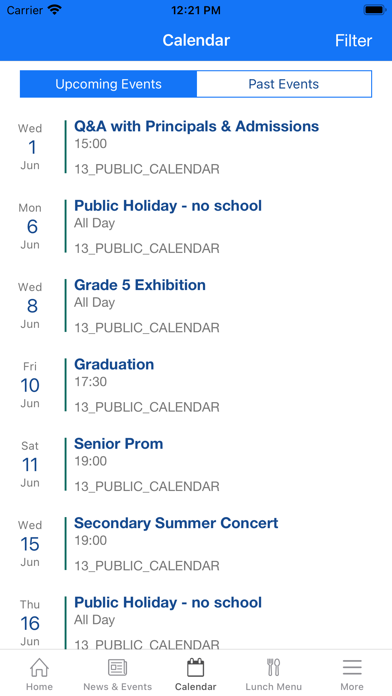Bonn International School Screenshot