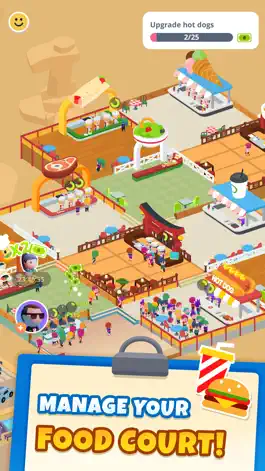 Game screenshot Idle Food Court Tycoon mod apk