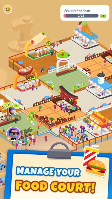 Idle Food Court Tycoon Screenshot