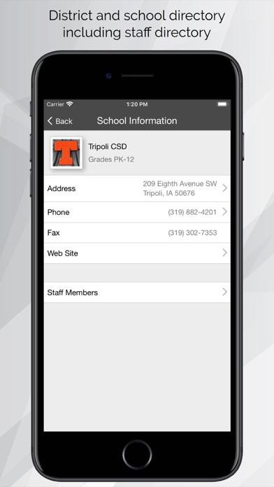 Tripoli Community Schools Screenshot